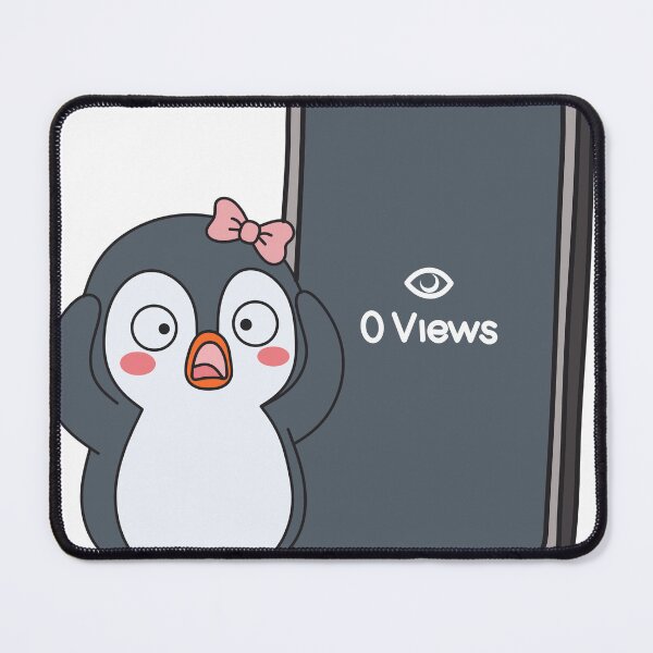 Item preview, Nori Penguin - 0 Views Social Media Panic Sticker designed and sold by Chonkibao.