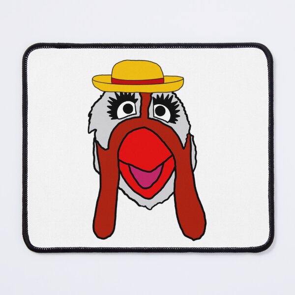Item preview, The Muppets - Camilla The Chicken In A Straw Hat designed and sold by Animals-by-JB.