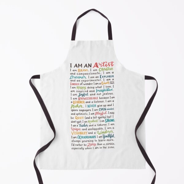 Item preview, I am an Artist Alphabet Quote Hand Lettering designed and sold by Mandy Porta LLC.