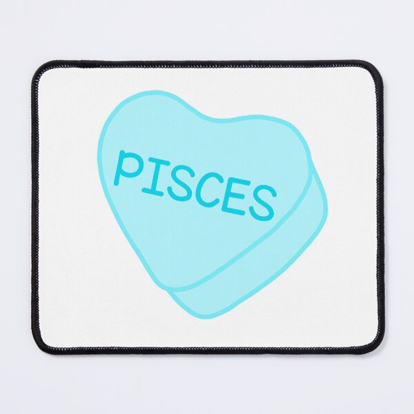 Item preview, Pisces Blue Candy Heart Sweet Heart Cute designed and sold by SlimyFish.