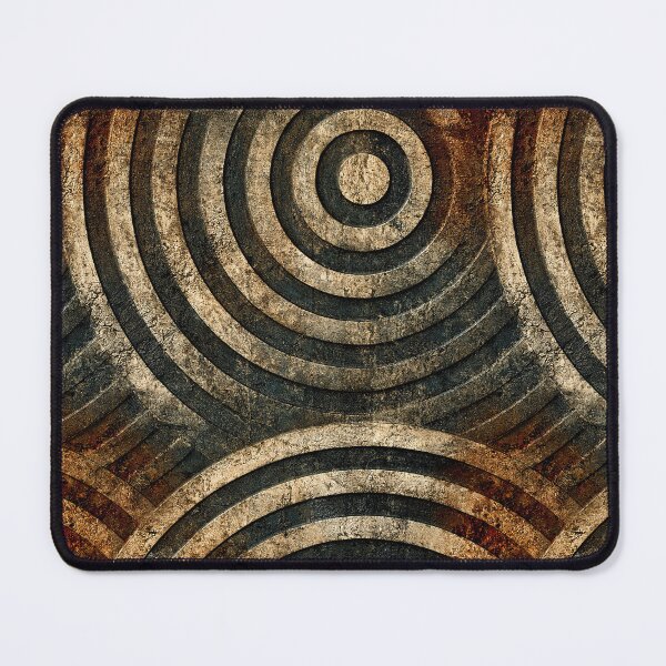 Item preview, Concentric Circles on Weathered Bronze designed and sold by Piotrek0001.