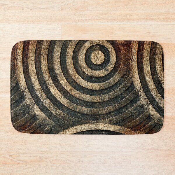 Item preview, Concentric Circles on Weathered Bronze designed and sold by Piotrek0001.