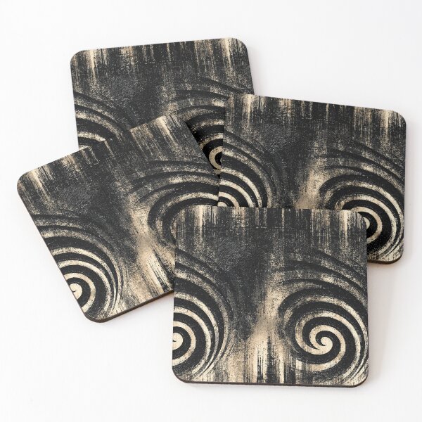 Item preview, Rusted Spiral Relief on Distressed Steel designed and sold by Piotrek0001.