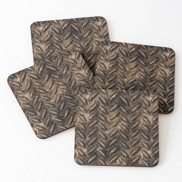 Item preview, Earthy Toned Rusted Diamond Plate designed and sold by Piotrek0001.