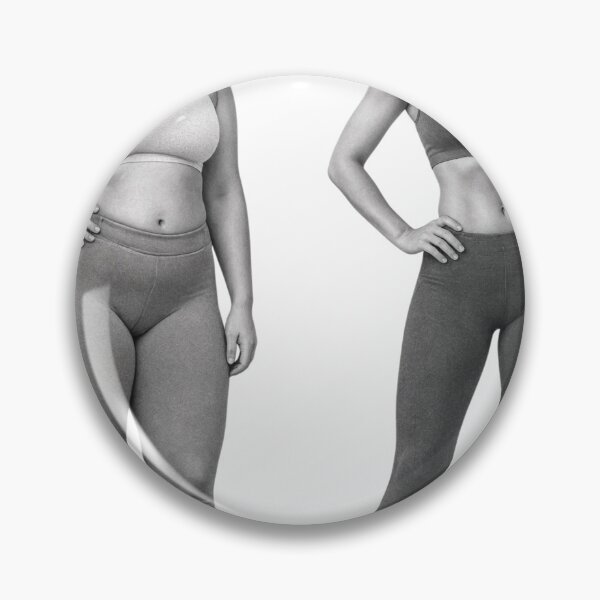 Item preview, Front view comparison of a woman before and after as isolated object designed and sold by Creative88Art.