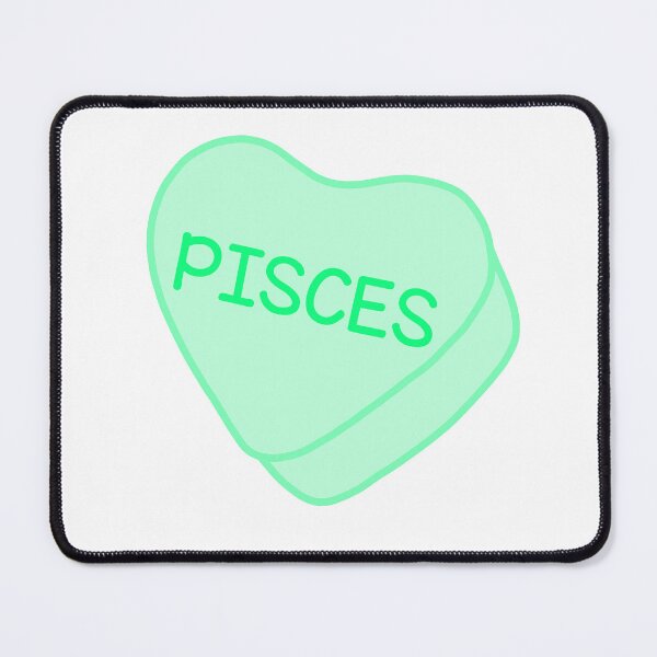 Item preview, Pisces Green Candy Heart Sweet Heart Cute designed and sold by SlimyFish.