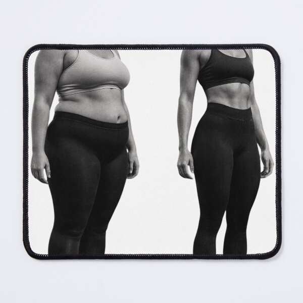 Item preview, Side view comparison of a woman before and as transparent cutout designed and sold by Creative88Art.