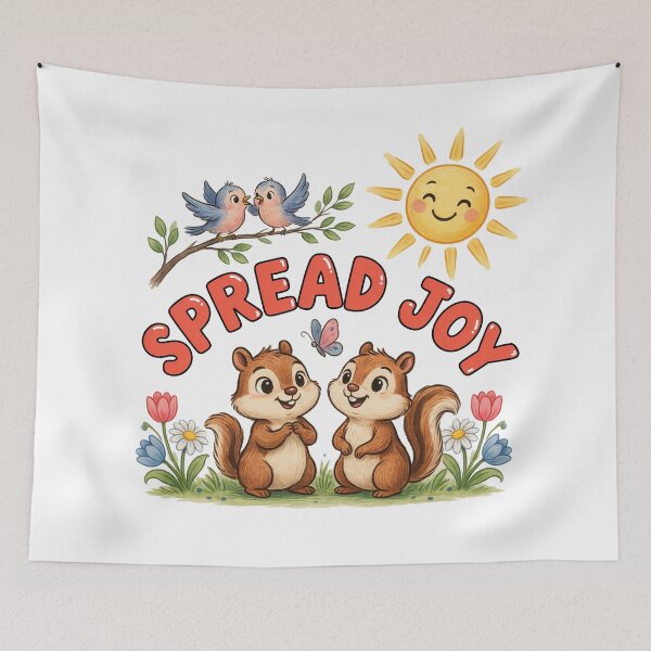 Item preview, Spread Joy Chipmunks designed and sold by J-CCreations.