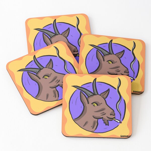 Item preview, Smoking Goat V3 designed and sold by SombreroDoodles.