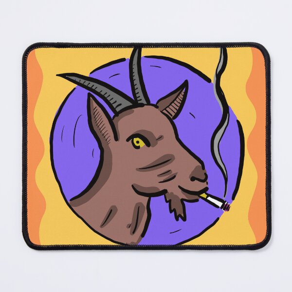 Item preview, Smoking Goat V3 designed and sold by SombreroDoodles.