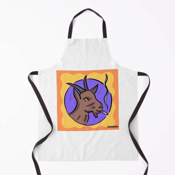 Artikelvorschau, Smoking Goat V3 entworfen und verkauft von SombreroDoodles.