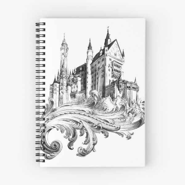 Artikelvorschau, Schloss Acanthus - Dunkel entworfen und verkauft von stacree.