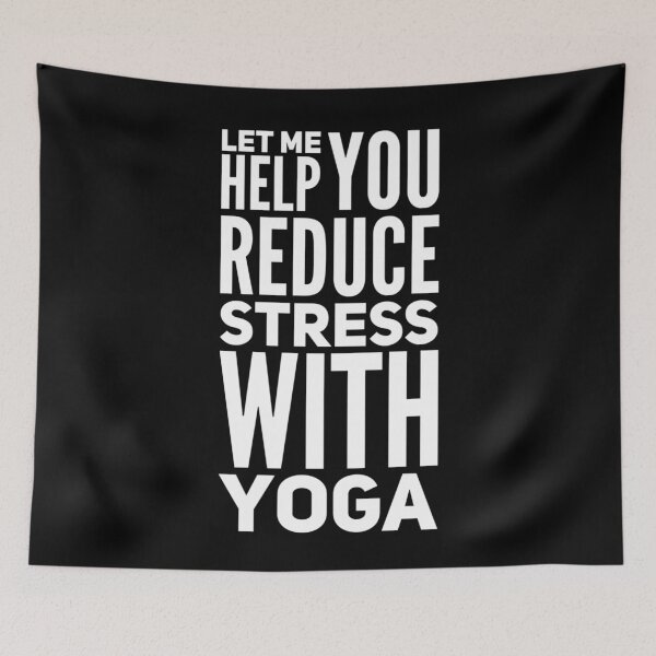 Item preview, Let Me Help You Reduce Stress With Yoga designed and sold by DIRTYDUNNZ.