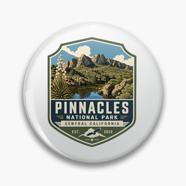 Item preview, Pinnacles National Park Central California Est. 2013 National Park Travel Hiker Souvenir designed and sold by Simsimah26Parks.