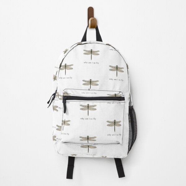 Item preview, Why Am I So Fly? Funny Dragonfly Pun T-Shirt | Cute Insect Meme Design designed and sold by Gbriel3.