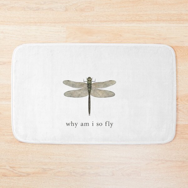 Item preview, Why Am I So Fly? Funny Dragonfly Pun T-Shirt | Cute Insect Meme Design designed and sold by Gbriel3.