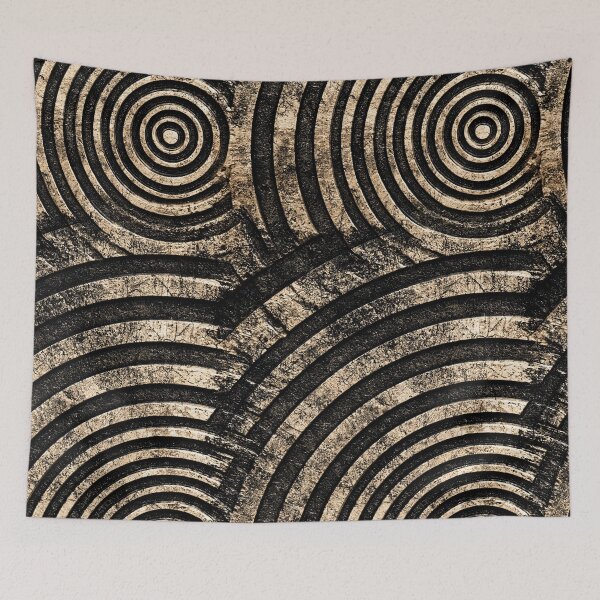 Item preview, Retro Geometric Arches on Rusted Metal designed and sold by Piotrek0001.