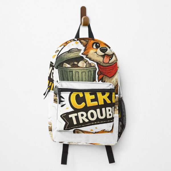 Item preview, Certified Troublemaker Fox Sticker designed and sold by Herodestroyer.