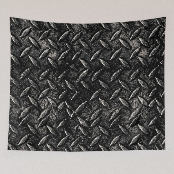 Item preview, Charcoal Diamond Plate Industrial Pattern designed and sold by Piotrek0001.