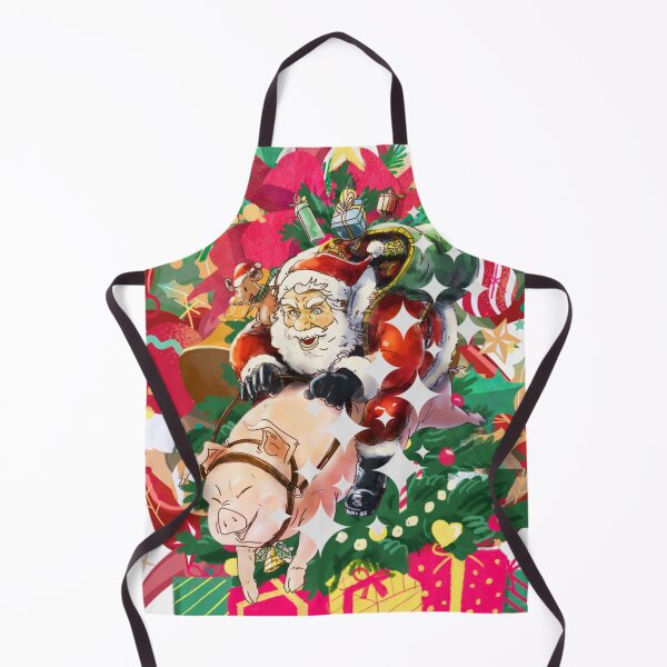Item preview, Santa's Piggyback Ride designed and sold by DEZINOMANIA.
