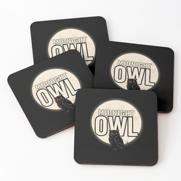 Item preview, Halloween Owl – Midnight Owl designed and sold by No Excuses Supply.