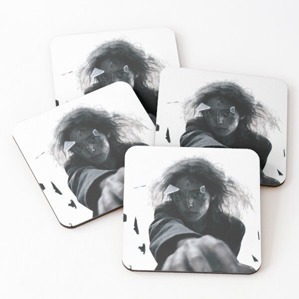 Item preview, Woman reaching forward with distressed face and messy as PNG cutout designed and sold by Creative88Art.