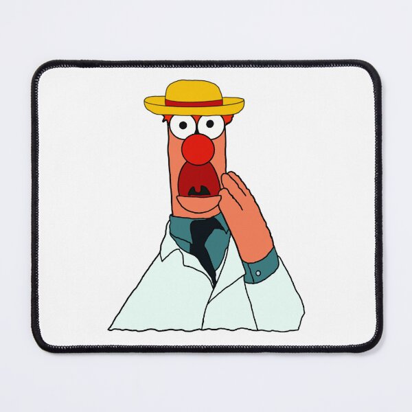 Item preview, The Muppets - Beaker In A Straw Hat designed and sold by Animals-by-JB.