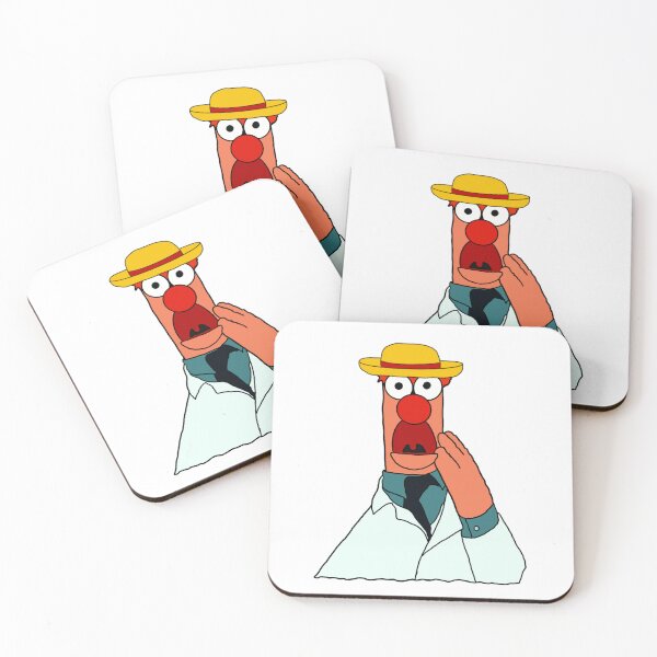 Item preview, The Muppets - Beaker In A Straw Hat designed and sold by Animals-by-JB.