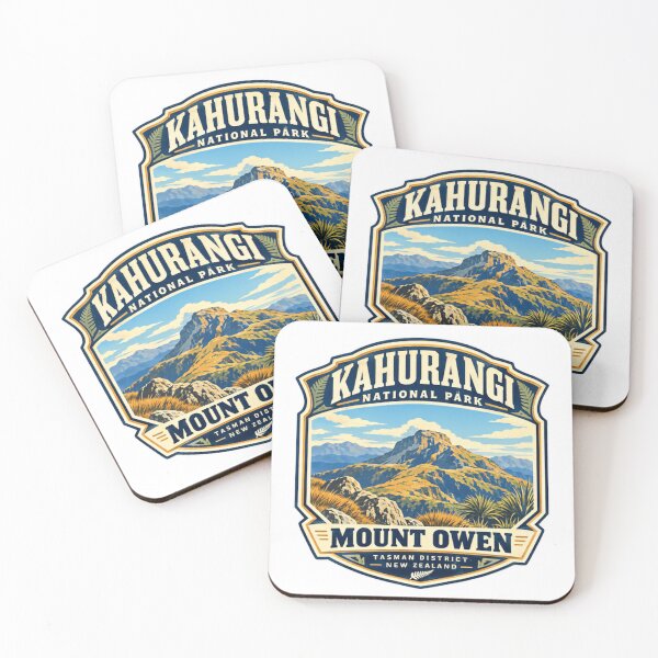 Item preview, Kahurangi National Park Mount Owen New Zealand Hiking Travel Explorer designed and sold by Simsimah26Parks.