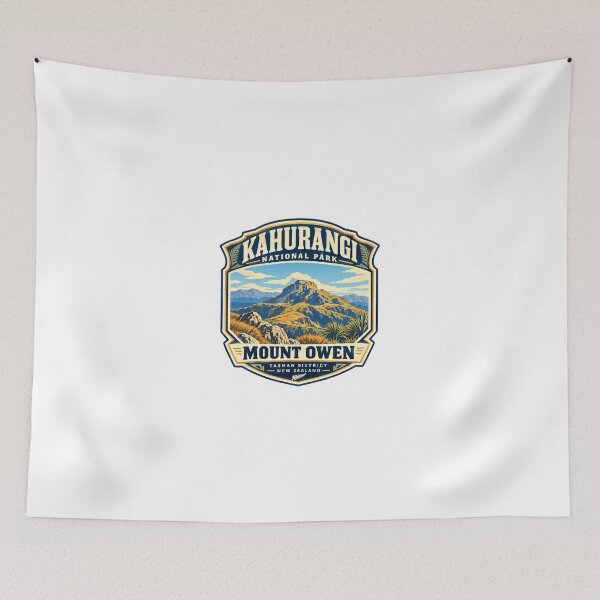 Item preview, Kahurangi National Park Mount Owen New Zealand Hiking Travel Explorer designed and sold by Simsimah26Parks.