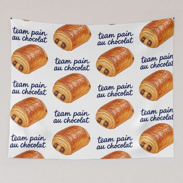 Item preview, Team Pain au Chocolat – The French debate designed and sold by JOANNASKAH.
