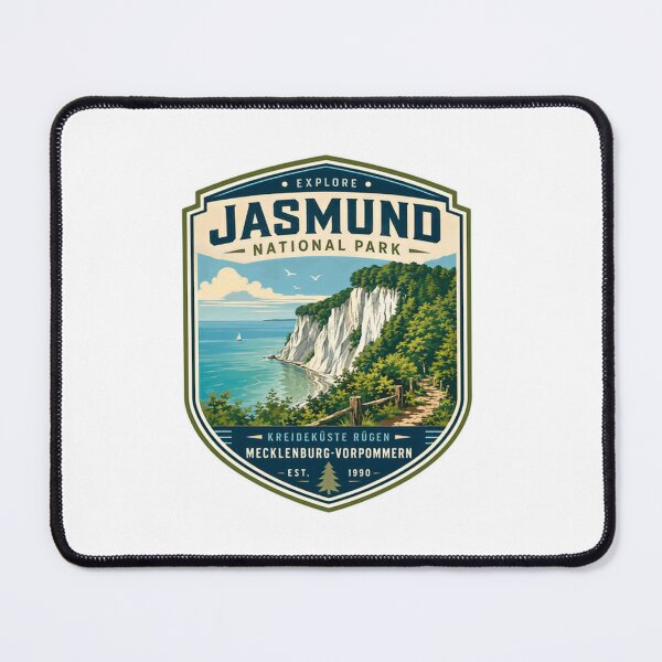 Item preview, Explore Jasmund National Park Kreideküste Rügen Mecklenburg-Vorpommern Est 1990 German Traveler designed and sold by Simsimah26Parks.