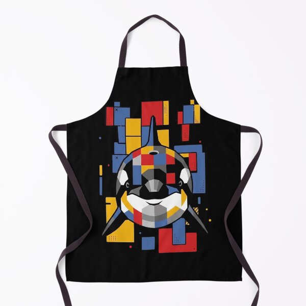 Item preview, Funny Orca Colorful Blocks Geometric Art Boys Girls Kids designed and sold by FurryHavenPH.