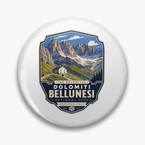 Item preview, The Dolomites Dolomiti Bellunesi National Park Northern Italy Italy Travel Mountain Hiking Lover designed and sold by Simsimah26Parks.