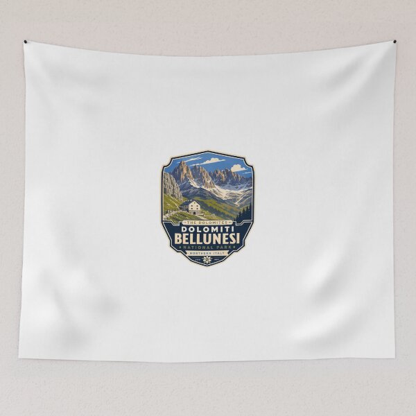 Item preview, The Dolomites Dolomiti Bellunesi National Park Northern Italy Italy Travel Mountain Hiking Lover designed and sold by Simsimah26Parks.