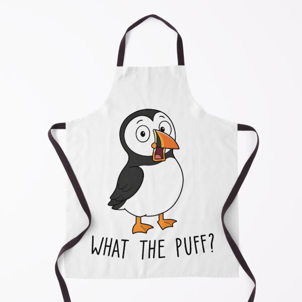 Item preview, What The Puff Funny Puffin Bird designed and sold by teeperfect.