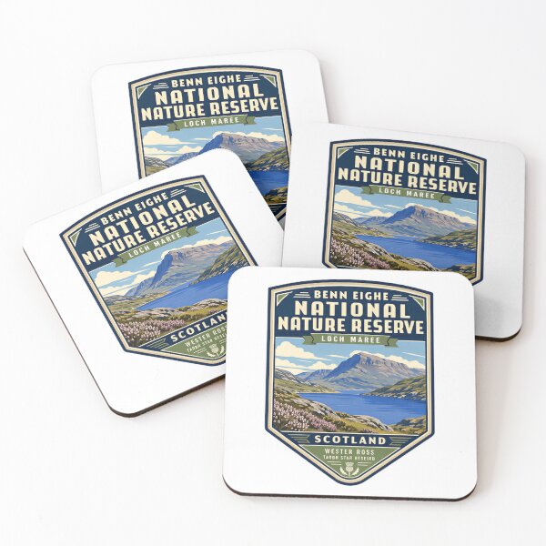 Item preview, Benn Eighe National Nature Reserve Loch Maree Scotland Wester Ross Taobh Star Reserib Scottish Travel Hiking Outdoor Souvenir designed and sold by Simsimah26Parks.