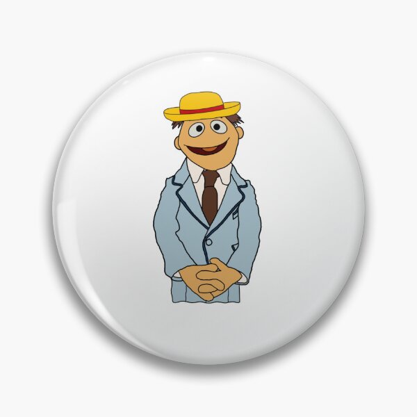 Item preview, The Muppets - Walter In A Straw Hat designed and sold by Animals-by-JB.