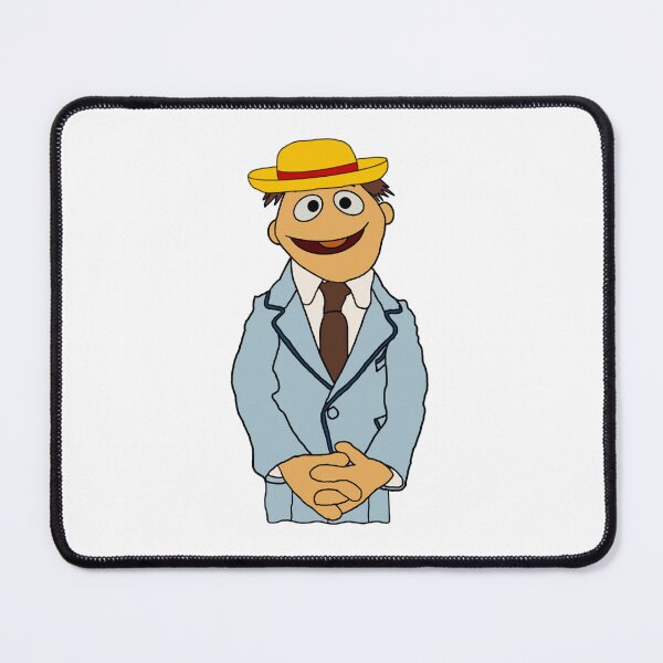 Item preview, The Muppets - Walter In A Straw Hat designed and sold by Animals-by-JB.