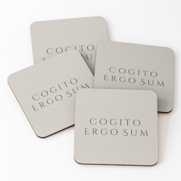 Item preview, Cogito Ergo Sum | I Think Therefore I Am | Timeless Latin Philosophy designed and sold by semenol.
