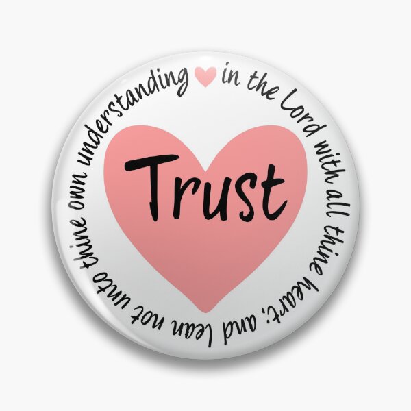 Item preview, Trust with all thine heart designed and sold by WearableWord.
