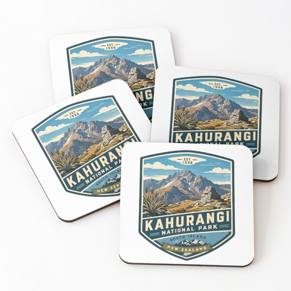 Item preview, Kahurangi National Park Est. 1996 South Island New Zealand Travel Hiking Nature Adventure designed and sold by Simsimah26Parks.