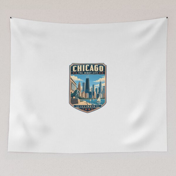 Item preview, Chicago The Windy City Illinois City Travel Resident Souvenir designed and sold by Simsimah26Parks.