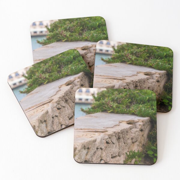 Item preview, Small Green Lizard Sunbathing on a Rocky Ledge With Blurred Natural Background designed and sold by Nmallia.