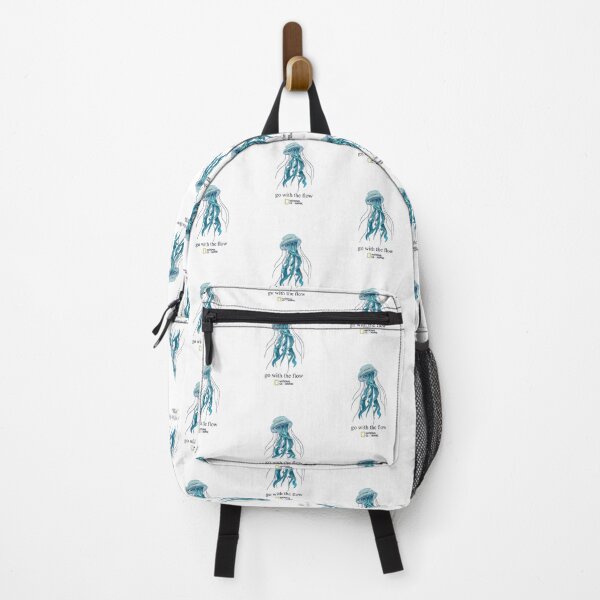 Item preview, Go With the Flow Jellyfish | Minimalist Ocean Quote | Marine Life Aesthetic designed and sold by Gbriel3.
