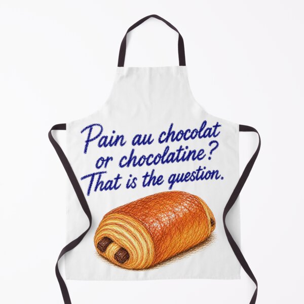 Item preview, Pain au chocolat or chocolatine? That is the question. designed and sold by JOANNASKAH.