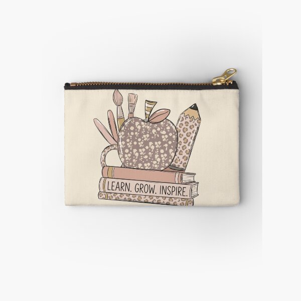 Item preview, Boho Back to School Learn Grow Inspire Apple Teacher Design designed and sold by designwiss.