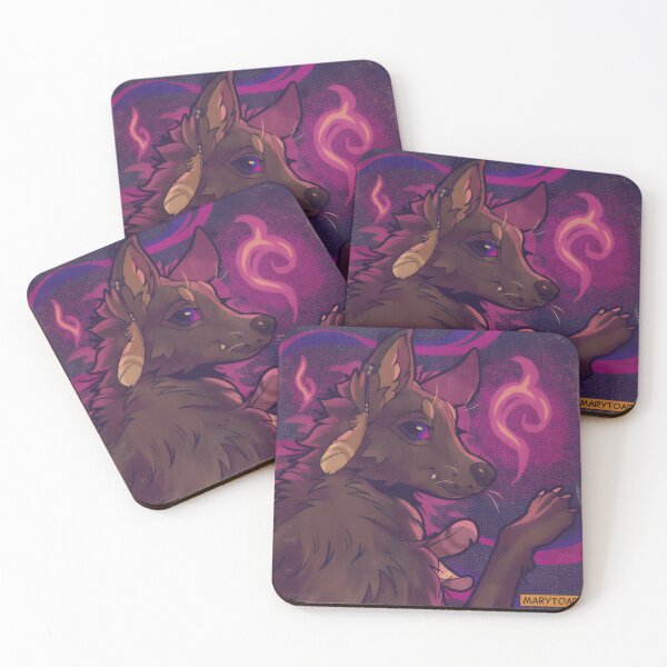 Item preview, Neon Spirit Wolf – Mystical Canine Portrait designed and sold by OneFang.