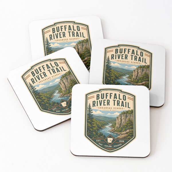 Item preview, Buffalo River Trail Arkansas Ozarks Hiking Explorer Travel designed and sold by Simsimah26Parks.