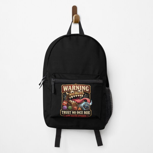 Item preview, Warning Trust No Dice Box Game Master Approved Mimic designed and sold by BadhbhLoot.